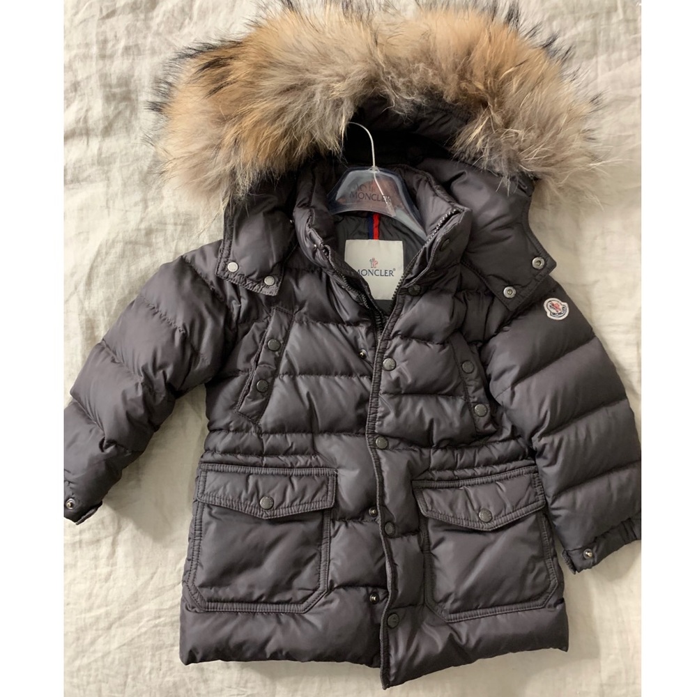 Moncler Kids Unisex Size 2 Parka